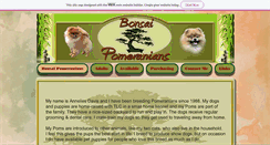 Desktop Screenshot of bonsaipoms.com